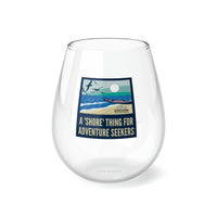 Shore Things Stemless Wine Glass, 11.75oz