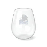 All Aboard Stemless Wine Glass, 11.75oz