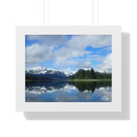 Alaska Reflections Framed Horizontal Poster