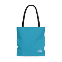 Turquoise UnCruise Tote Bag
