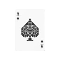Tiny Snowman Custom Poker Cards