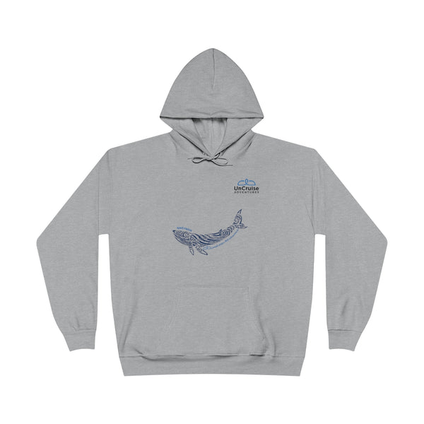 Alaska Whale EcoSmart® Pullover Hoodie Sweatshirt