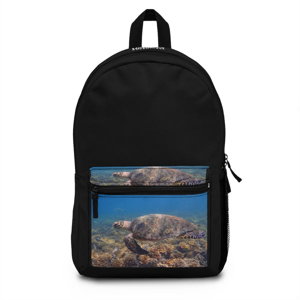 Hawaiian Seascapes Black Backpack