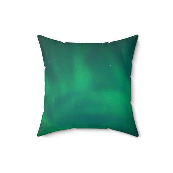 Aurora Borealis Square Pillow