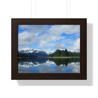 Alaska Reflections Framed Horizontal Poster
