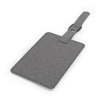 Break Up With Boring Totem Saffiano Leather Luggage Tag, Rectangle