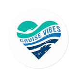 Break Up with Boring Cruise Vibes Heart Sticker