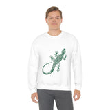 Baja Bounty Green Unisex Heavy Blend™ Crewneck Sweatshirt