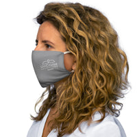 Alaska Grey Snug-Fit Polyester Face Mask