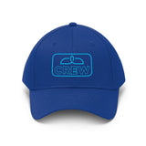 Team Crew Blue Unisex Twill Hat